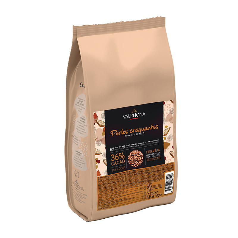 Valrhona Caramelia Crunchy Pearls