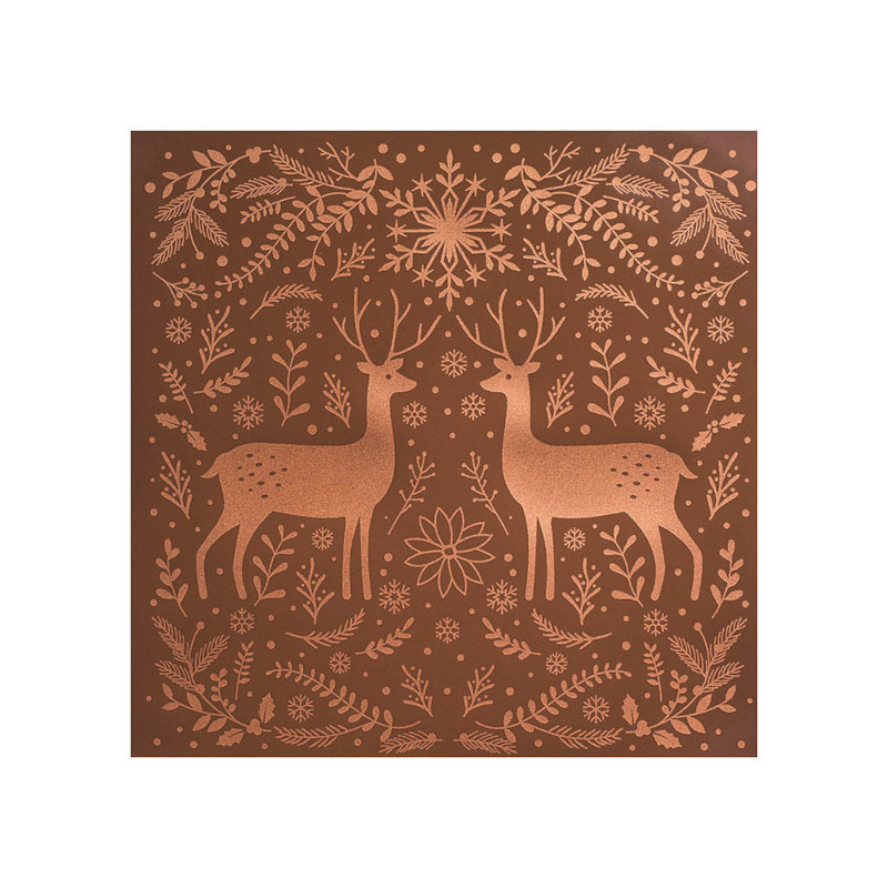 PCB Creations Transfer Sheets Winter Nature For Square Cards