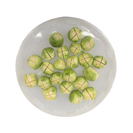 Prepared Cross-Cut Brussels Sprouts
