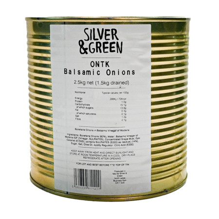 Silver & Green Balsamic Borettane Onions