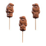 PCB Creation Santa Claus Milk Chocolate Lollipops & Bags