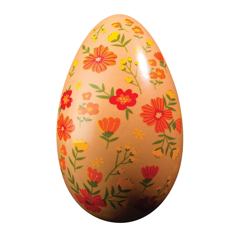 PCB Creation Floral Half-Eggs Moulds