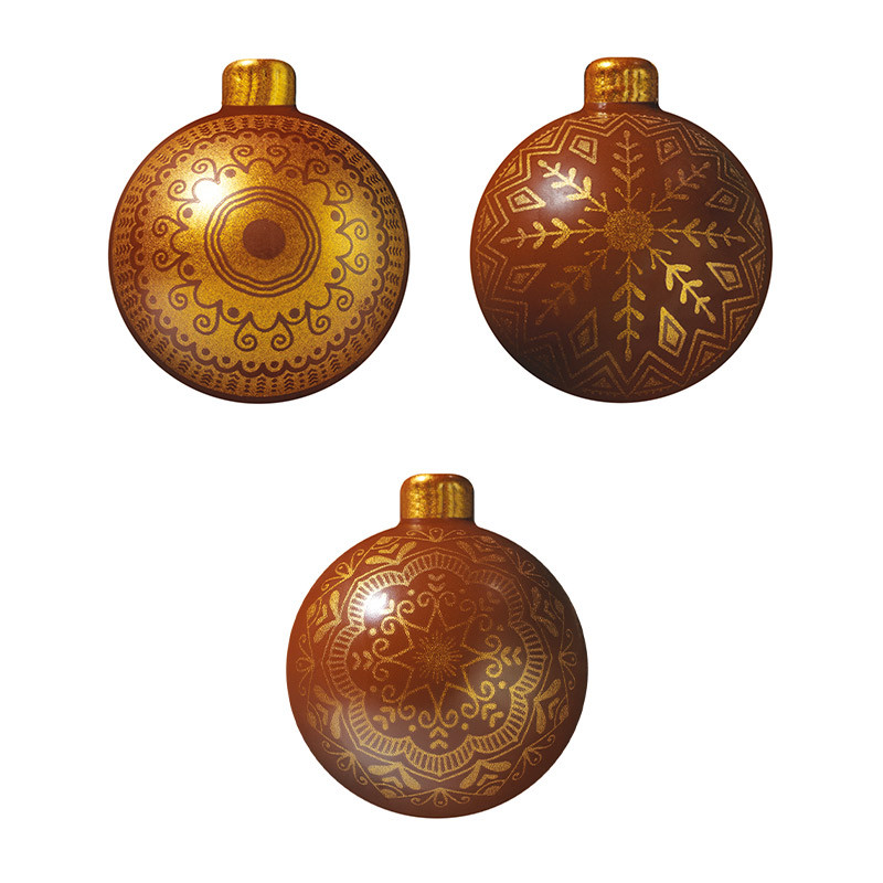 PCB Creation Ornamental Half-Balls Moulds