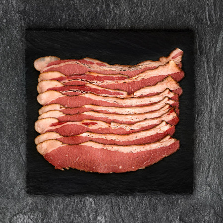 Smoked Regenerative Beef Brisket Sliced Pastrami