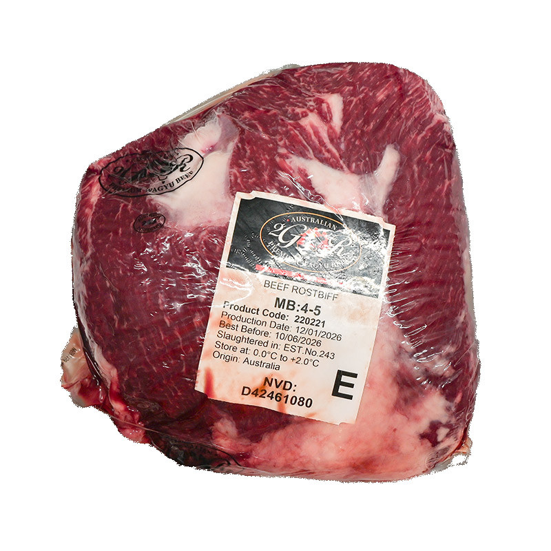 2GR Wagyu Rump Heart Rostbiff 4-5MBS