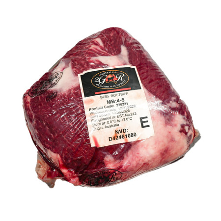 2GR Wagyu Rump Heart Rostbiff 4-5MBS