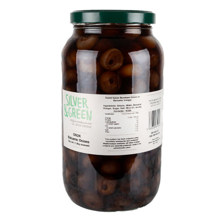 Silver & Green Balsamic Borettane Onions