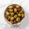 Silver & Green Herb Olives
