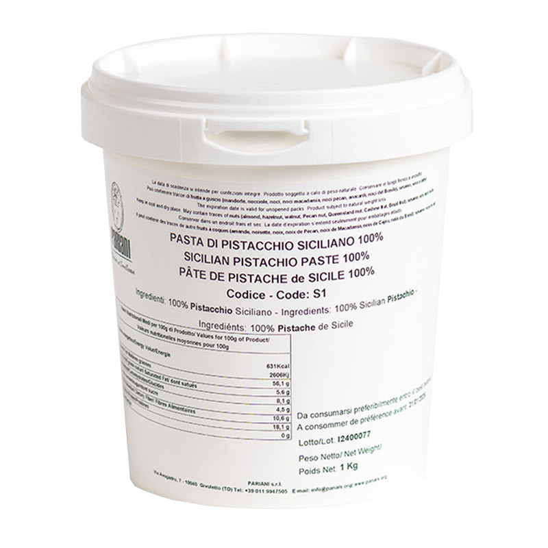 Pariani Sicilian Pistachio Paste S1