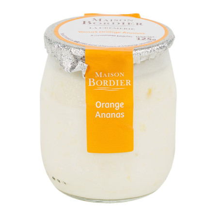 Bordier Orange Pineapple Yoghurt